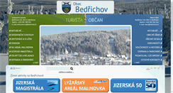 Desktop Screenshot of bedrichov.cz