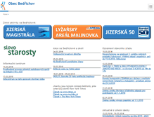 Tablet Screenshot of bedrichov.cz